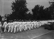 Naval Academy, U.S. - Graduation Exercises, 1917. Creator: Harris & Ewing