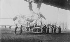Naval Airship, Parseval, between c1910 and c1915. Creator: Bain News Service