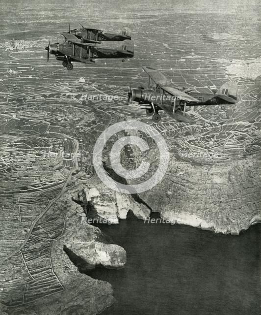 'Naval Albacores were part of the striking force', c1942-1943, (1945). Creator: Unknown.