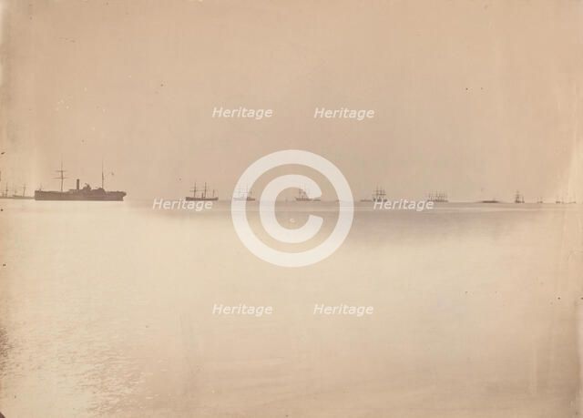 Naval Blockade, 1865. Creator: Alexander Gardner.