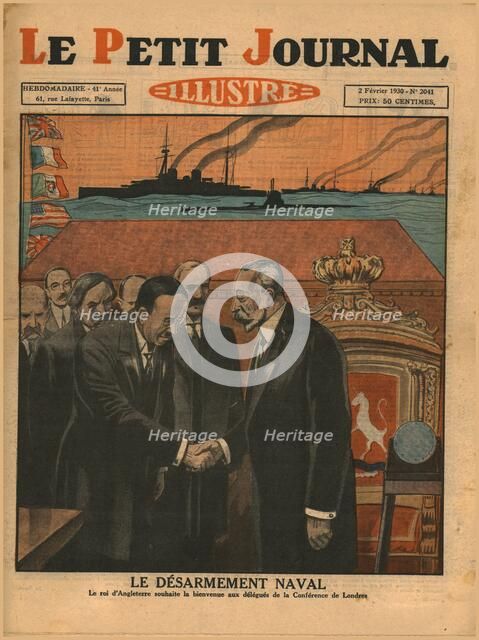 Naval disarmament, 1930. Creator: Unknown.