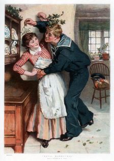 Naval Manoeuvres 1890. Artist: William Small