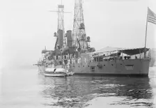 Naval Militia boarding ALABAMA, between c1910 and c1915. Creator: Bain News Service