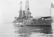 Naval Militia boarding ALABAMA, between c1910 and c1915. Creator: Bain News Service