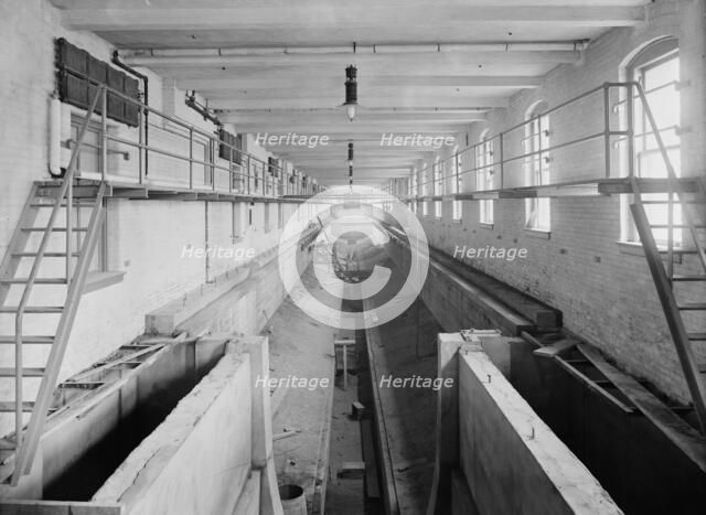 Naval tank, Engineering Building, University of Michigan, c1905. Creator: Unknown.