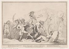 Naval Triumph, or Favors Conferred, November 13, 1780., November 13, 1780. Creator: Thomas Rowlandson