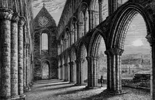 Nave Looking West Jedburgh Abbey, c1880, (1897). Artist: Alexander Francis Lydon