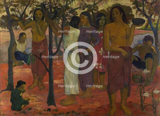 Nave Nave Mahana, 1896. Creator: Gauguin, Paul Eugéne Henri (1848-1903).