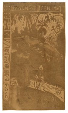 Nave nave fenua (Delightful Land), from the Noa Noa Suite, 1893–94. Creator: Paul Gauguin