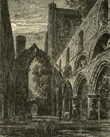 Nave of Dunkeld Cathedral 1898. Creator: Unknown