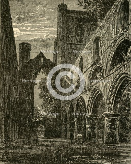 'Nave of Dunkeld Cathedral', 1898. Creator: Unknown.
