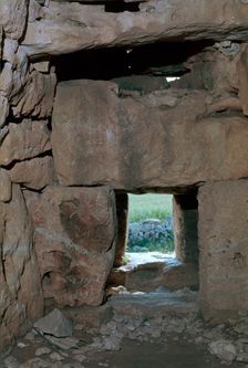 Naveta at Els Tudons, an interior view, c.2000 BC