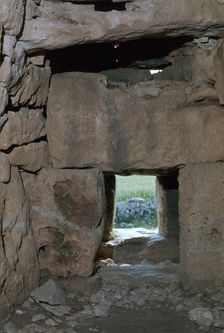 Naveta at Els Tudons, an interior view, c.2000 BC