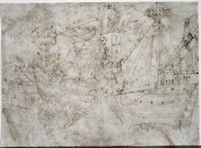 Navicella, c. 1410s. Creator: Parri Spinelli (Italian, 1387-c. 1453)