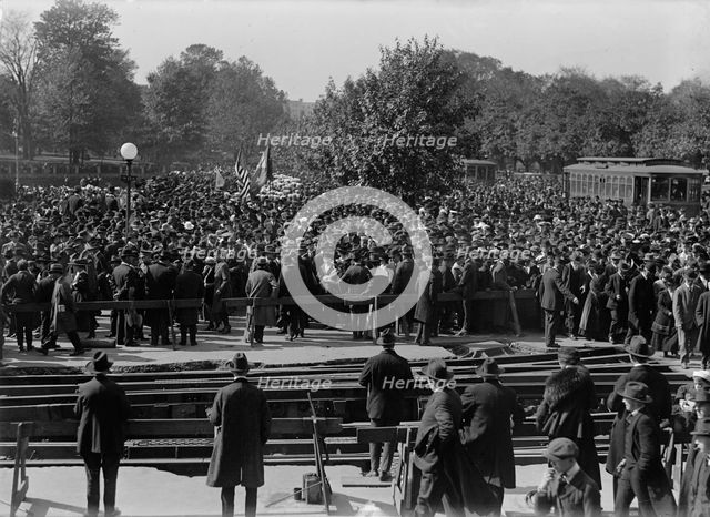 Navy, U.S. Liberty Loans; Sousa's Navy Band, 1917. Creator: Harris & Ewing.