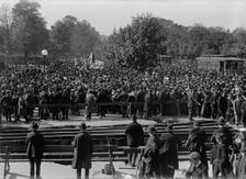 Navy, U.S. Liberty Loans; Sousa's Navy Band, 1917. Creator: Harris & Ewing