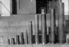 Navy Yard, U.S., Washington - Cartridge Cases, 1917. Creator: Harris & Ewing