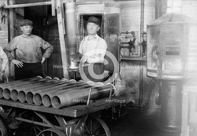 Navy Yard, U.S., Washington - Various Operations in Making C.C., 1917. Creator: Harris & Ewing.