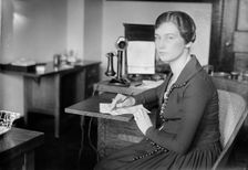 Navy Department, U.S. Intelligence Bureau, Finger Print Department, 1918. Creator: Harris & Ewing
