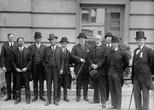 Navy League of The U.S. Group. Col. Robert Thompson, 4th from Right, 1917. Creator: Harris & Ewing