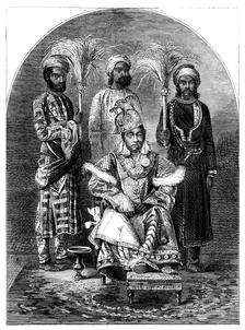 Nawab Sikandar, the Begum of Bhopal, 1863