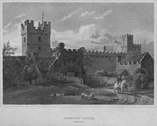 Naworth Castle, Cumberland 1814. Artist: John Greig