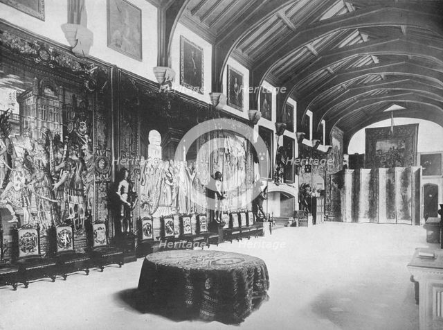 'Naworth Castle, Cumberland - The Earl of Carlisle', 1910. Artist: Unknown.