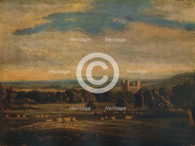 'Naworth Castle', c1826. Artist: John Constable.