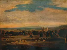 Naworth Castle c1826. Artist: John Constable