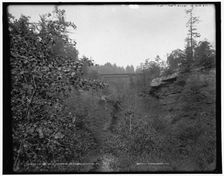 Nay Aug Tunnel, Scranton, Pa., c1900. Creator: Unknown