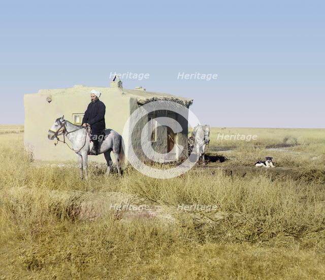 Nazar Magomet, Golodnaia Steppe, between 1905 and 1915. Creator: Sergey Mikhaylovich Prokudin-Gorsky.