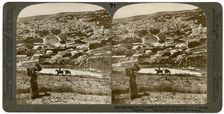 Nazareth, as seen from the north-east, Palestine, 1900.Artist: Underwood & Underwood