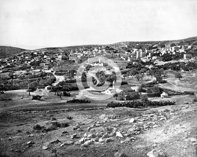 Nazareth, Palestine, 1893.Artist: John L Stoddard