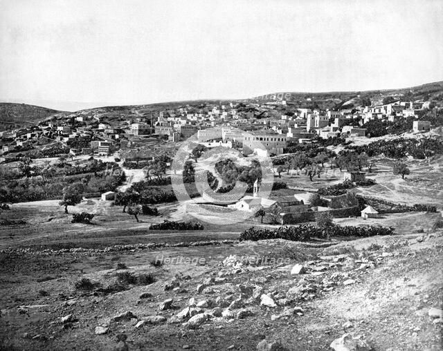 Nazareth, Palestine, 1893.Artist: John L Stoddard