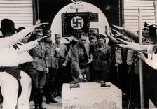 Nazi Deputy Führer Rudolf Hess, Weimar, Germany, May 1937