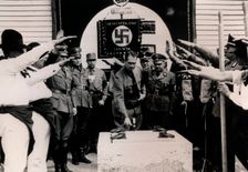 Nazi Deputy Führer Rudolf Hess, Weimar, Germany, May 1937. Creator: Unknown
