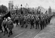 Nazi parade, Munich, Germany, 1934