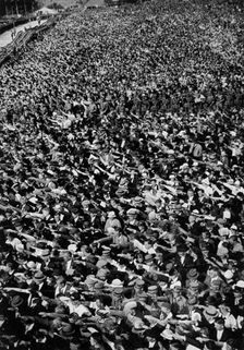 Nazi rally, Ehrenbreitstein, Germany, August 1934