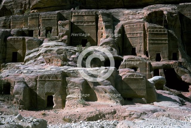 Nabatean Monuments. Artist: Unknown