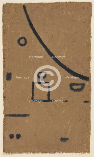 Nacktes Bild, 1938. Creator: Klee, Paul (1879-1940).