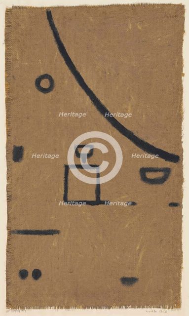 Nacktes Bild, 1938. Creator: Klee, Paul (1879-1940).