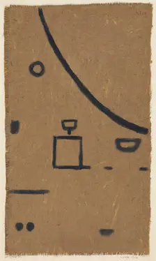 Nacktes Bild, 1938. Creator: Klee, Paul (1879-1940)