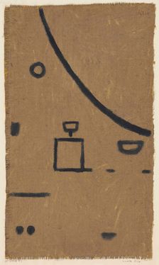 Nacktes Bild, 1938. Creator: Klee, Paul (1879-1940)