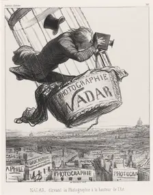 Nadar élevant la Photographie à la hauteur de l'Art, 1862. Creator: Honore Daumier