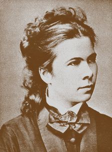 Nadezhda Prokofyevna Suslova (1843-1918), 1860s. Artist: Anonymous