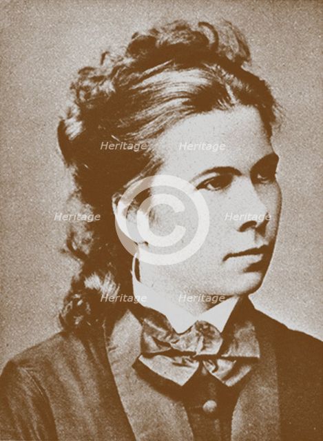 Nadezhda Prokofyevna Suslova (1843-1918), 1860s. Artist: Anonymous  