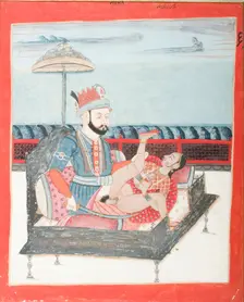 Nadir Shah (reigned 1736-1747) and a Woman in Union (image 1 of 2), c1830. Creator: Unknown