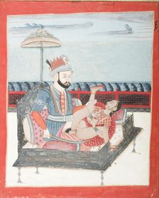 Nadir Shah (reigned 1736-1747) and a Woman in Union (image 1 of 2), c1830. Creator: Unknown