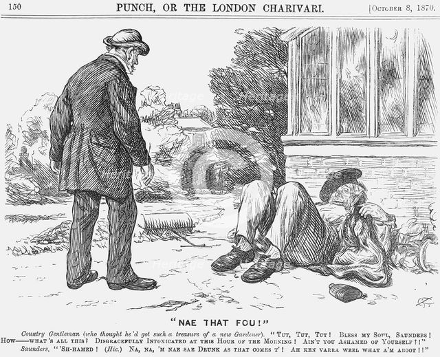 "Nae That Fou!", 1870. Creator: Charles Samuel Keene.