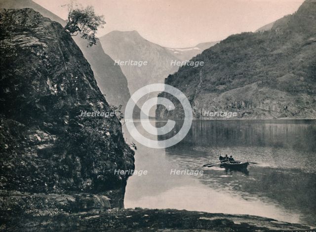 'Naeroyfjord', 1914. Creator: Unknown.